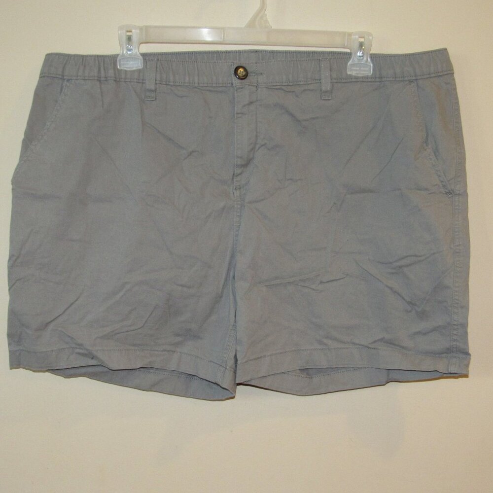 Chubbies Gray Flat Front Men Shorts